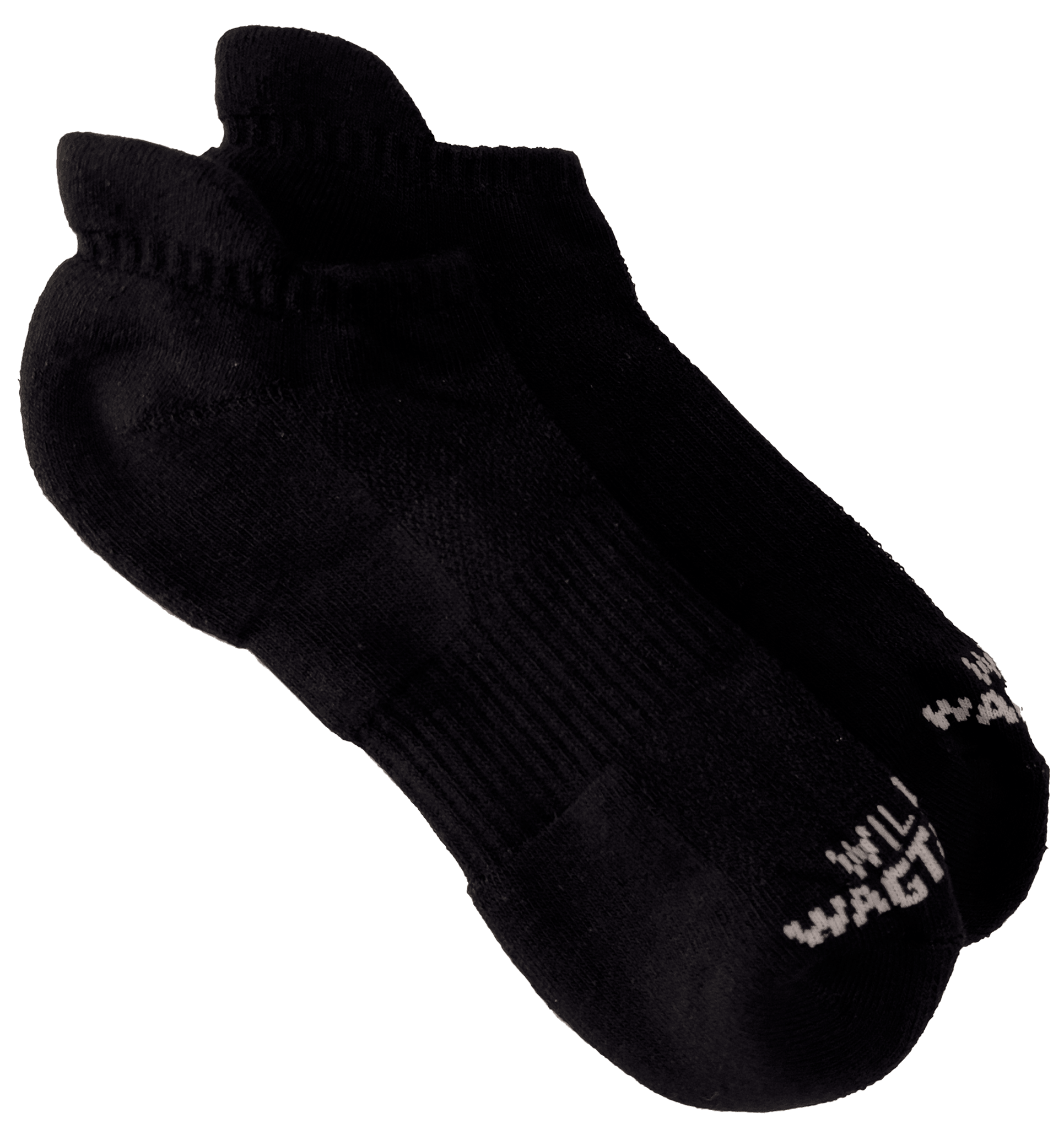Black - Organic Cotton Socks - Willie Wagtail