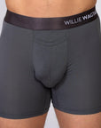Grey Slate - Boxer Briefs - Willie Wagtail