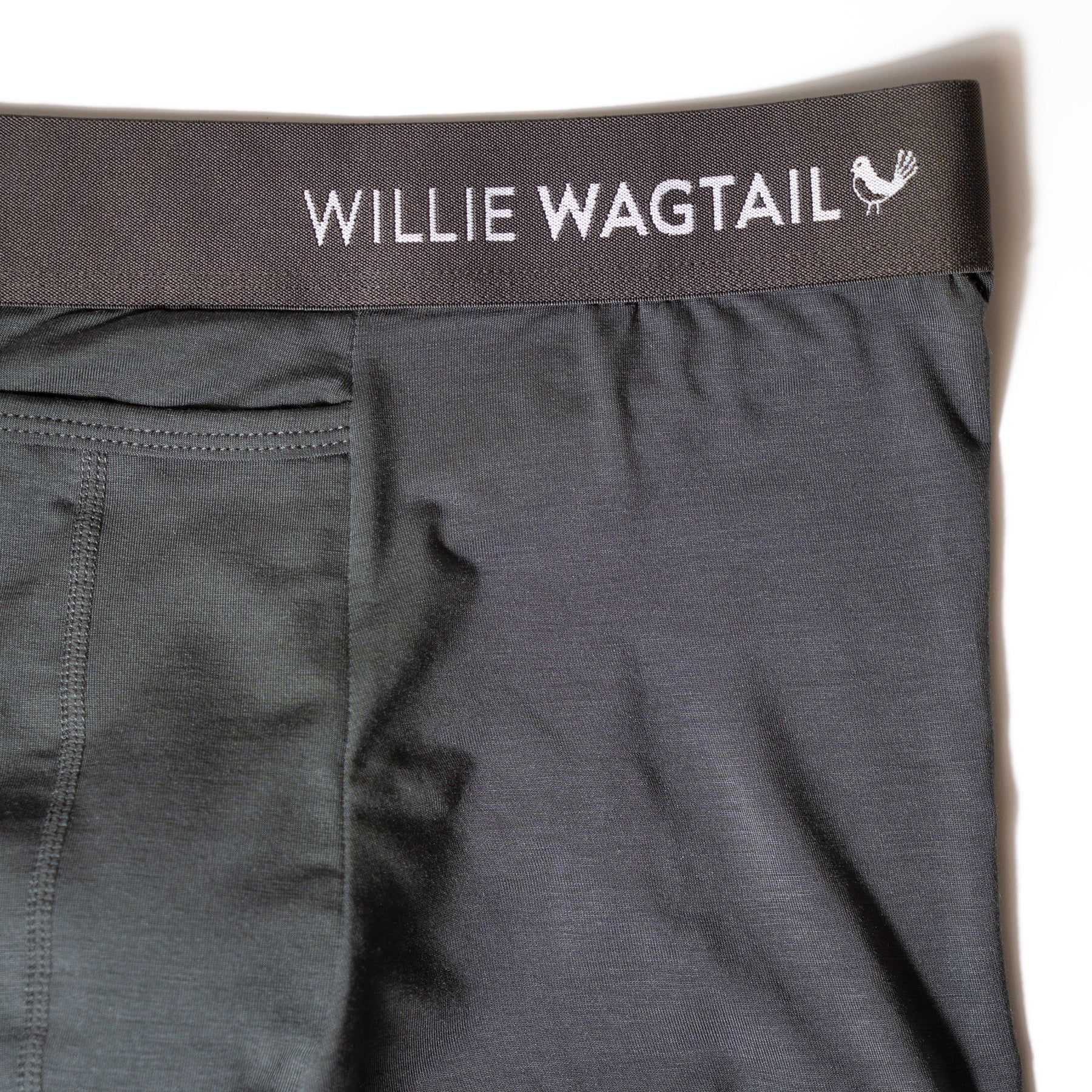 Grey Slate - Long Leg Boxer Briefs