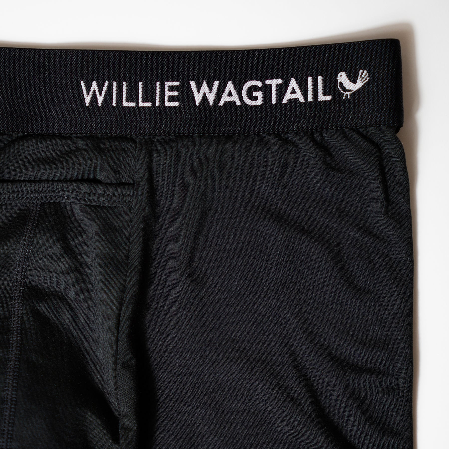Midnight Black - Long Leg Boxer Briefs